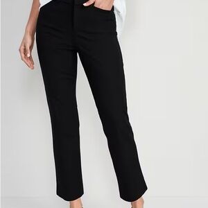 Old Navy Black Women's Capris Pixie Pants